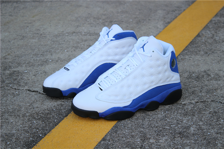 Air Jordan 13 Hyper Royal White Hyper Royal-Black Shoes